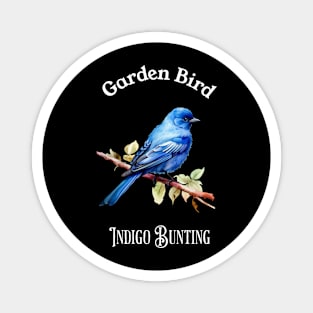 Garden Bird Indigo Bunting Magnet